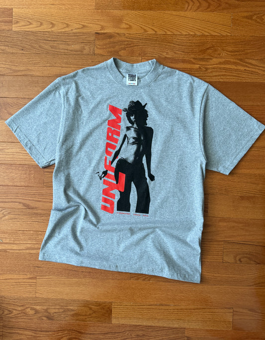 UP girl t-shirt - heather grey