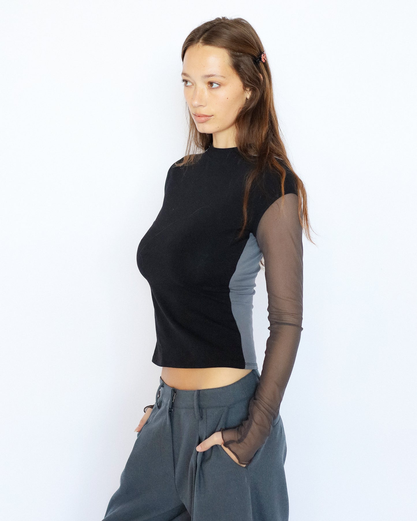 ALYX layered long sleeve - black