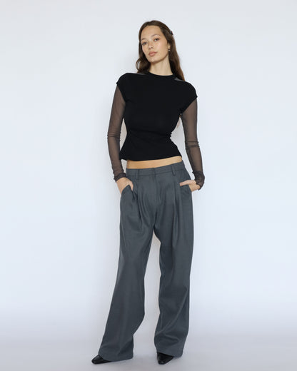 CALLE pants - uniform grey