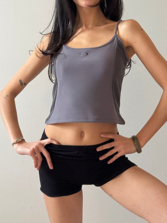 NIKKI top - grey violet