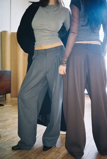 CALLE pants - uniform grey