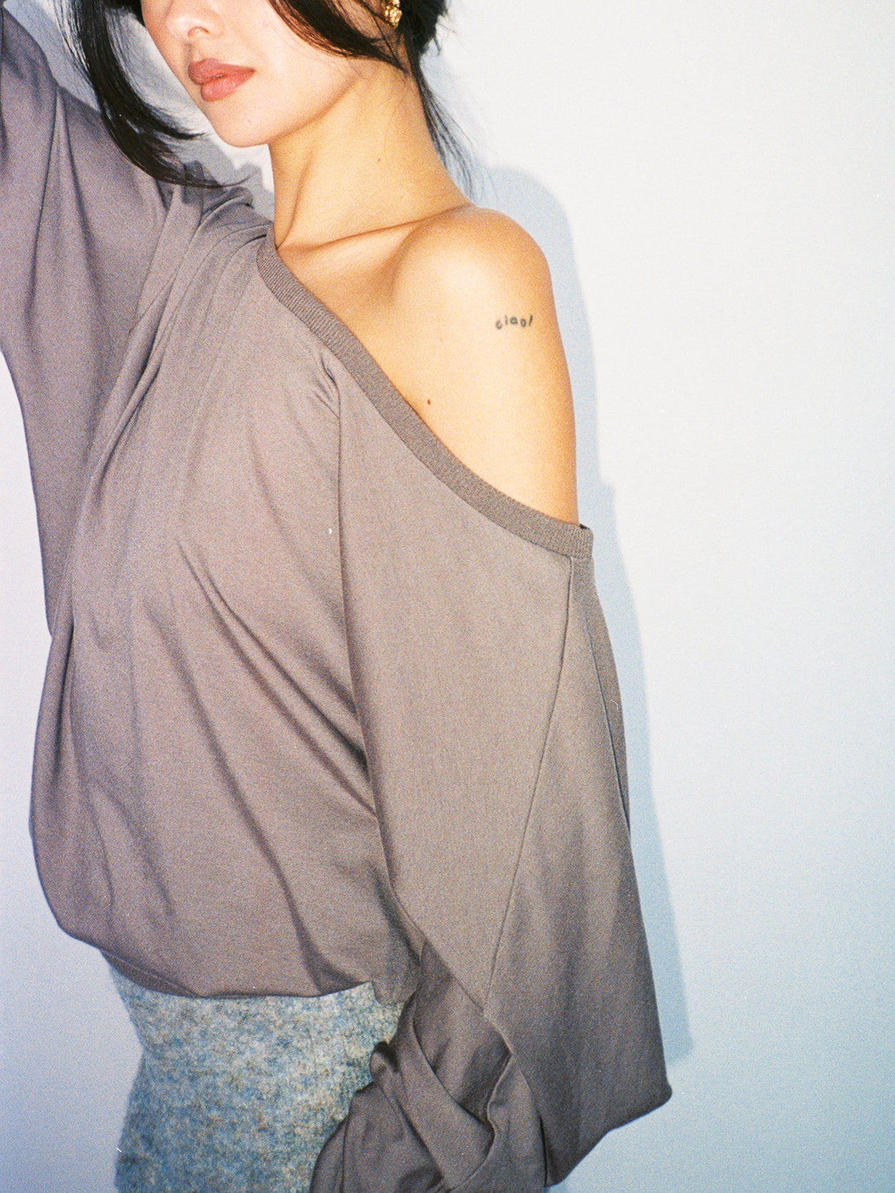 *2nd restock* CARMEN top - nice grey