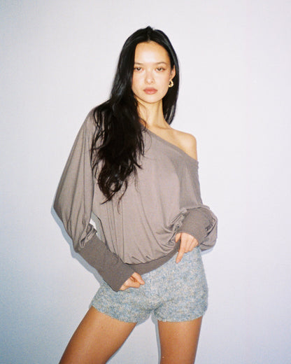 *2nd restock* CARMEN top - nice grey